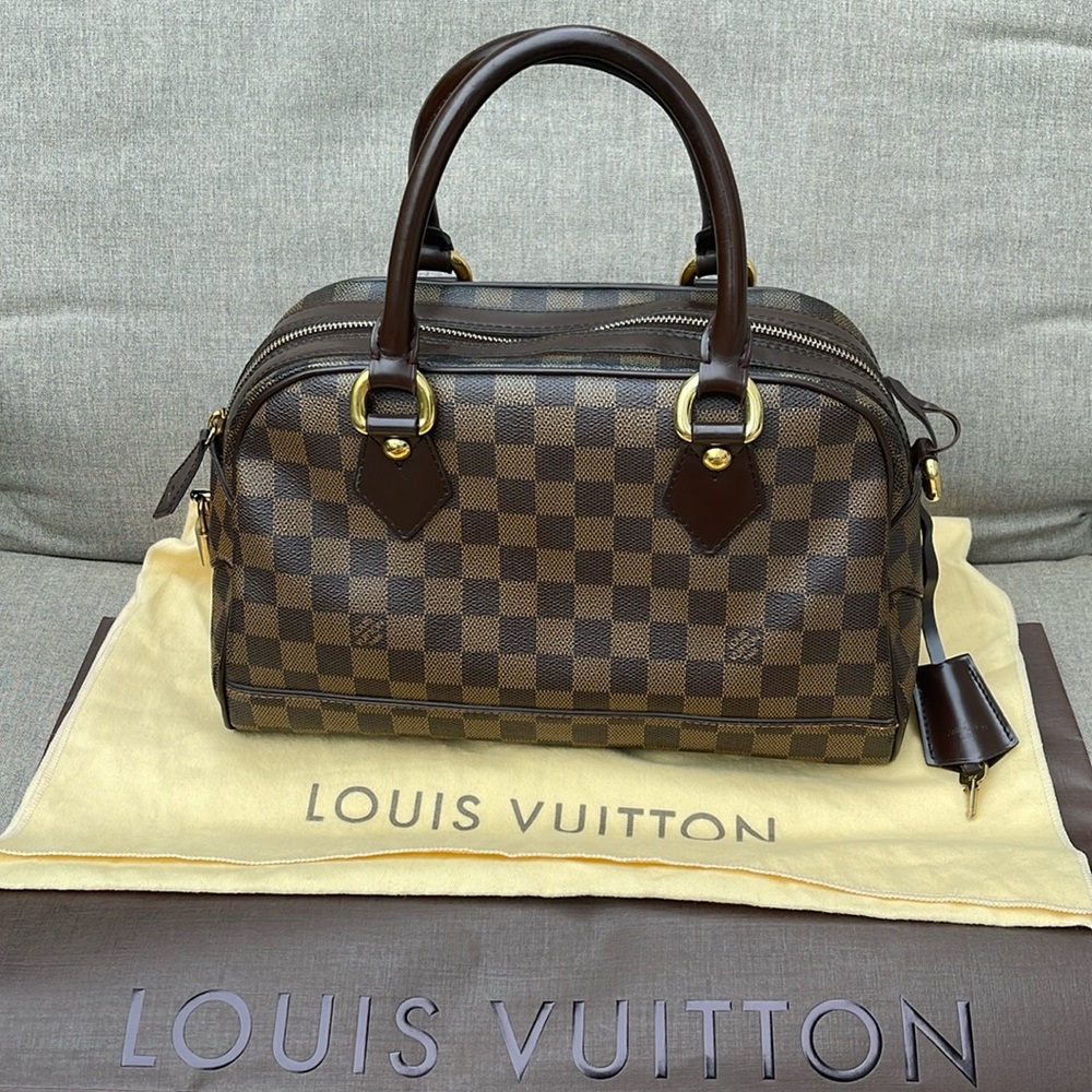 LOUIS VUITTON Duomo Damier Ebene Bag
